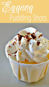 Eggnog Pudding Shots Finding Silver Linings Christmas Party Food Eggnog Pudding Shots Recipe Christmas Food