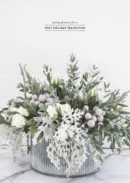 Pretty Post Holiday Flowers For The Home Christmas Flower Arrangements Winter Flower Arrangements Christmas Floral Arrangements