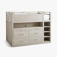 Large families or hosts to frequent sleepovers will especially appreciate the ability to provide more beds in less space. Loft Beds Bunk Beds For Teens Pottery Barn Teen