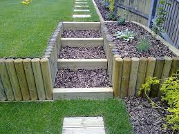 Terracing A Sloping Garden Sloped Garden Large Backyard Landscaping Sloping Garden Ideas