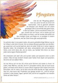 Pfingsten ist ein wichtiger christlicher feiertag, weil er als geburtsstunde der kirche gilt. Pfingsten Kirchengemeinde Ottensoos