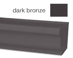 Elbows miters end caps gutter outlets gutter wedges gutter offsets coil sheet goods gutter hangers downspout brackets gutter flashings gutter fasteners conductor leader heads aluminum soffit trim gutter decorations downspout. Gutters Dark Bronze Tile Accent Wall House Exterior Forest House