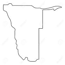 Scribble map of namibia vector design template. Map Of Namibia Outline Silhouette Of Namibia Map Vector Illustration Royalty Free Cliparts Vectors And Stock Illustration Image 126664925