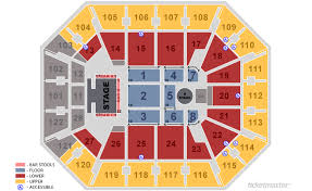 Mohegan Sun Arena Seating Chart With Rows And Seat Numbers