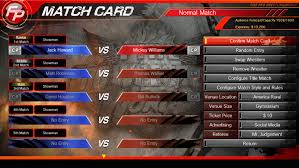 All participating wrestlers in a tag match are allowed in the ring at the. Fire Pro Wrestling Promoter Mode Released Resetera