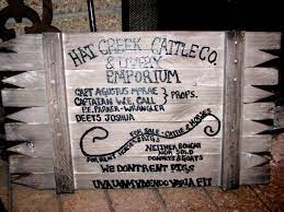 Pin By Ashley Ludwigsen On Inspiring Words Lonesome Dove Sign Lonesome Dove Antique Signs