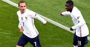 In the second half, antoine griezmann equalizes for france in the 66th minute. Prrdcj Z 9qe M