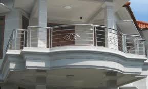 Pagar balkon stainless sering kita jumpai aneka jenis pagar dengan bentuk yang unik. Gambar Balkon Stainless Agus Jaya Steel