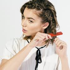 Braiding your hair can be the perfect solution if you want to change up your hairstyle. Tutorial The Coolest Braided Updo For Short Hair