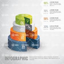 77 Infographic Template With 3d Pie Charts