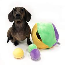 Amazon Com Hide A Ball Dog Puzzle Toy Includes 10 Plush Balls Small Pet Supplies Dog Puzzle Toys Dog Puzzles Puzzle Toys