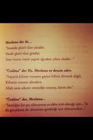 Mevlana Der Ki Ozlu Sozler Bilgelik Motivasyon Posterleri