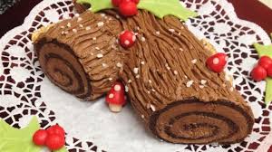 Buche De Noel Recipe Chocolate Roll Cake Christmas Cake Thanksgiving Cakes