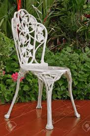 Price and stock could change after publish date, and we may make money from these links. White Steel Chair In Classic Style Stock Photo Picture And Royalty Free Image Image 15563251