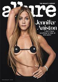 Jennifer Aniston covers Allure in barely-there Chanel bikini