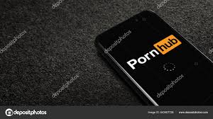 Smartphone Pornhub Logo Black Textured Background Pornhub Pornographic  Video Sharing — Stock Editorial Photo © vadimrysev 643407726