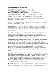 The salem witch trials were a series of hearings and prosecutions of people accused of witchcraft in colonial massachusetts between february 1692 and may 1693. Learning Guide To The Crucible