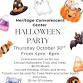 Heritage Convalescent Center Halloween Party event image