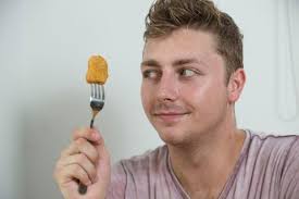 Man cures nugget addiction through 'fruit and vegetable therapy'