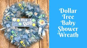 Al desvestir a su hijo, naae encontró un anillo de compromiso acompañado de un tierno mensaje. Wonderful Wreaths Dollar Tree Baby Shower Wreath Youtube