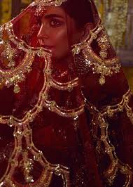 Pakistani Bridal Dresses Maroon 2025