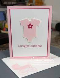 You can also encourage the giving of. Baby Girl Card Ink It Up With Jessica Card Making Ideas Stamping Techniques Baby Girl Cards Baby Cards Baby Girl Card