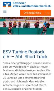 Heute hat der stand der @vr.bank im kaufland eine neue optik erhalten. Shorties Rostock Wir Sagen Danke An Die Vr Bank Und Oliver Giese Fur Die Unterstutzung Unsere Sportart Short Track Unsere Sportler Freuen Sich Schon Auf Das Training Mit Den Neuen Schutzmatten Https Www Rostocker Vrbank De Unsere Bank Engagement
