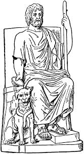 Greek god hades coloring page. Pluto And Cerberus Clipart Etc