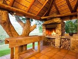 Braai Area Backyard Summer Patio Outdoor Entertaining Area