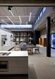 Galeria De Bulthaup Showroom Tlv Pitsou Kedem Architects 2 Nyc Interior Design Logo Design Kitchen Loft Interior Design