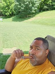 Yard work done time for a smoke break!