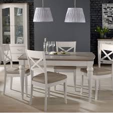 You can add character to the room by dressing up a plain table with more decorative dining chairs or make the room a bit less formal by adding simple cushioned chairs read more. Cookes Collection Geneva Dining Table 4 X Back Chairs Dining Furniture Cookes Furniture