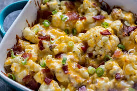 Dice 10 slices of raw bacon and fry it to your liking, then set it aside. Loaded Keto Cauliflower Casserole Ketoconnect