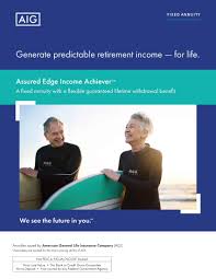 Tata aig general insurance company limited. Aig Fixed Guaranteed Lifetime Income Annuity