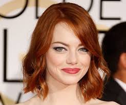 Emma Stone Natural Hair Color Fiery Red Natural Hair Styles Natural Hair Color Winter Blonde Hair