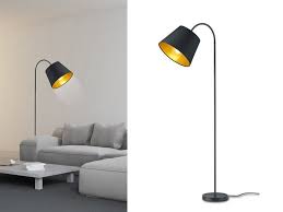 Natürlich auch gerne in klein als. Meinewunschleuchte Bogenlampe Steh Lampe Mit Stoff Lampenschirm Schwarz Gold Bogen Leuchte Fur Uber Esstisch Gebogen Schone Stehende Leselampe Wohnzimmer Lampe Online Kaufen Otto