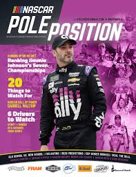Monster energy nascar cup series. Nascar Pole Position 2020 Feb March Edition By A E Engine Issuu