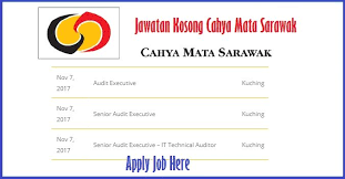 Suruhanjaya perkhidmatan awam negeri sarawak (spa sarawak) website : Jawatan Kosong Cahya Mata Sarawak Apply Job Sarawak Job