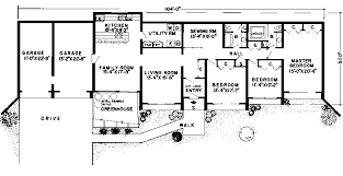 Glennon Green Berm Home Underground House Plans House Plans And More House Floor Plans