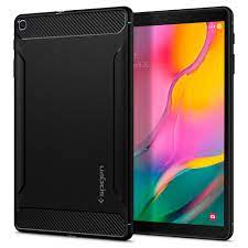 It fits my samsung tab a 6, 10.1 size, perfectly and is lightweight but excellent quality. Galaxy Tab A 10 1 2019 Case Rugged Armor Spigen Inc