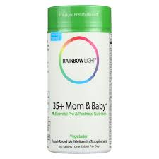 Rainbow Light Multivitamin 35 Mom Baby Vegetarian 60 Tab The Greenline Market