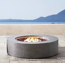 Mendocino Natural Gas Round Fire Table Fire Pit Fire Table Outdoor Fire Pit