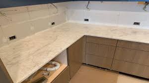 Iceberg quartzite can be processed into polished, sawn cut, sanded, rockfaced, sandblasted, tumbled and so on. Iceberg Quartzite Kitchen Chicago Granite Countertops Chicago