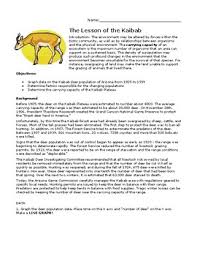 Lesson of the kaibab get the answers you need, now! The Lesson Of The Kaibab By Biologycorner Teachers Pay Teachers