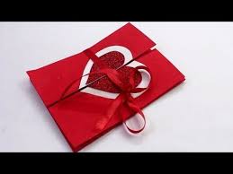 All righty, since valentine's day is right around the corner, let's weld two hearts together to create a heart shaped card. Heart Shape Greeting Cards Diy Handmade Cards Awesome Paper Card Idea Valentine S Love Card Greeting Cards Diy Handmade Cards Diy Valentine Love Cards