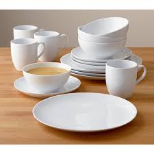 Black And White Checkered Dinnerware Sets Essential Dinnerware Crate And Barrel Ikea Dinnerware White Dish Set Dinner Plates