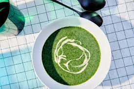 Spinach And Cilantro Soup With Tahini And Lemon Recipe Recipe Soup Lemon Recipes Cilantro