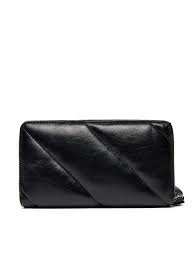 Nagy női pénztárca Liu Jo Ecs Xl Zip Around AF4140 E0022 Fekete