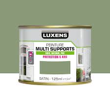 Peinture décorative sable précieux luxens gris galet 6. Peinture Multimateriau Exterieur Luxens Vert Provence Satine 0 125 L Leroy Merlin