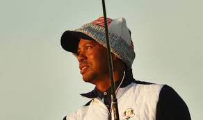 Tiger Woods Did You Spot This Strange Ryder Cup Attire American Slammed For Dress Code Golf Sport Express Co Uk